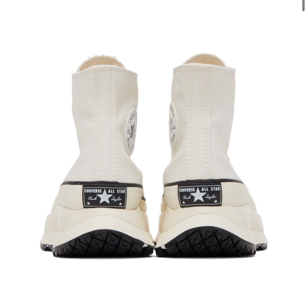 New Converse Off-White 70 AT-CX platform flatform Sneakers Ivory Men Sz 13 - Picture 2 of 7